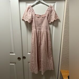 Madewell blush pink dress size M